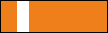 Schild orange / Schrift weiß
