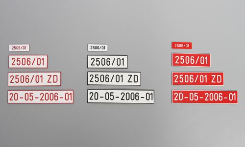 Melderschilder_weiss_rot_schwarz_verschiedene_Größen